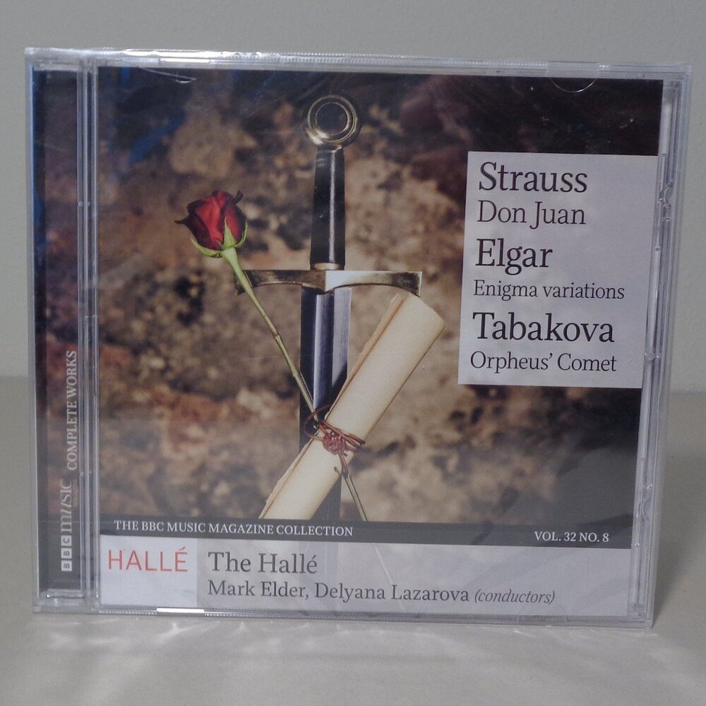 THE HALLE by Mark Elder and Delyana Lazarova / Hallé / Vol. 32 No. 8 / New CD